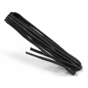 Wytrzymałe sznurowadła woskowane okrągłe - 75 cm - Kaps