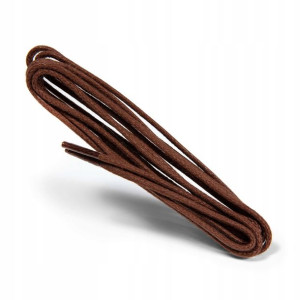 Wytrzymałe sznurowadła woskowane okrągłe - 90 cm - Kaps