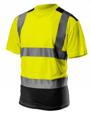 T-shirt ostrzegawczy, rozmiar S, NEO 81-730-S