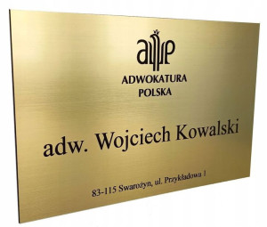 Tablica Informacyjna Szyld Reklama Tabliczka 30x20