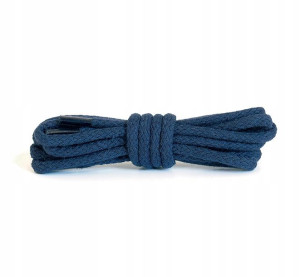 Wytrzymałe sznurowadła bawełniane okrągłe 100 cm - Kaps