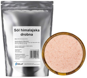Sól himalajska drobna 0,5kg
