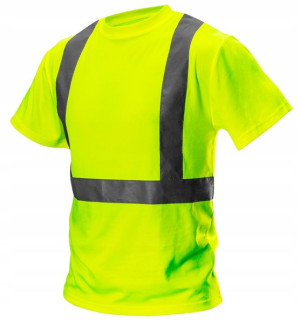 T-shirt ostrzegawczy, żółty, XXL, NEO 81-732-XXL