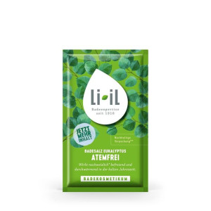 Dresdner Essenz Oddychaj Swobodnie - Sól Do Kąpieli Eukaliptus 80g - Li-il