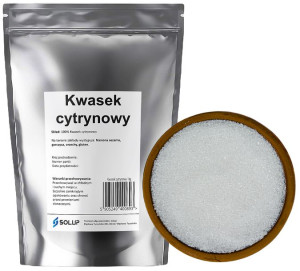 Kwas Kwasek Cytrynowy Spożywczy Czysty E330 3kg