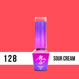 128 Lakier Hybrydowy Molly Lac 5ml Sour Cream