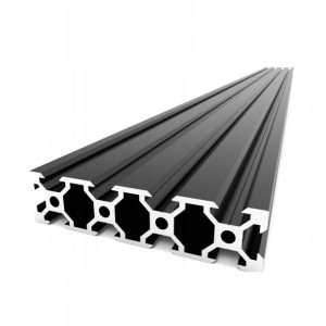 V-SLOT Profil Aluminiowy Czarny 20x80 300mm
