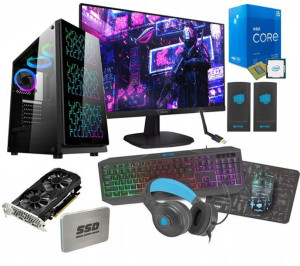 Zestaw Gamingowy I5-11400f 16gb 480gb Ssd Gtx1650