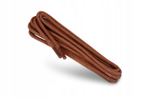 Cienkie wytrzymałe sznurowadła woskowane okrągłe - 90 cm - Kaps