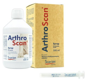 SCANVET ArthroScan Syrop 500ml na Stawy dla psa