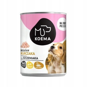 KOEMA Junior mokra karma kurczak dla psa 400g