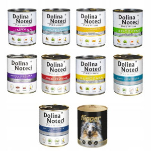 Dolina Noteci MIX 10 smaków 10x800g