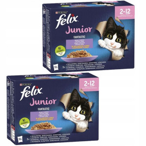 Karma Felix Fantastic Junior Kurczak 24x85g