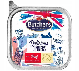 BUTCHER`S Delicious Dinners wołowina sos 100g