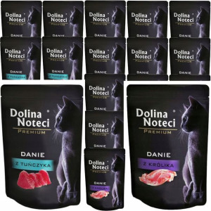 MIX smaków Dolina Noteci Premium Kot 20x85g