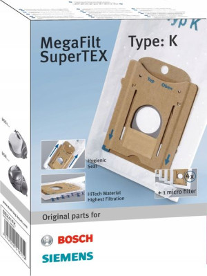 Worki do odkurzacza Bosch/Siemens BBZ41FK 4 szt.