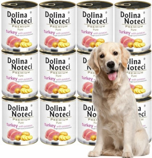 Dolina Noteci Pure Indyk z ziemniakami 12x800g