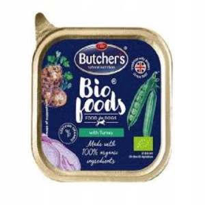 BUTCHER'S BIO Karma dla psa z indykiem 150g