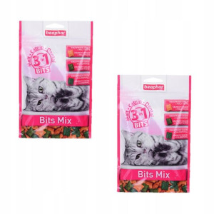 Beaphar smakołyki dla kota bits mix 2x150g