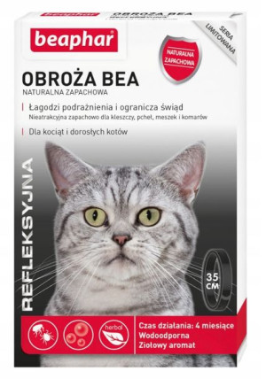 Beaphar obroża na kleszcze dla kotów 35cm