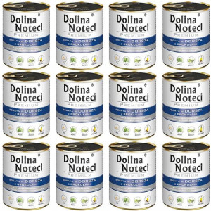 Dolina Noteci Premium dorsz z brokułami 12x800g