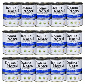 Karma dla psa Dolina Noteci Dorsz 15x800g