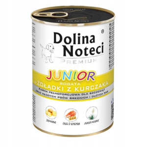Dolina Noteci JUNIOR ŻOŁĄDKI Z KURCZAKA 400g