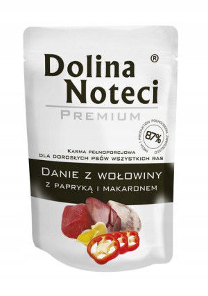 Dolina Noteci DANIE Z WOŁOWINY Z PAPRYKĄ 300g