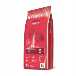 Fitmin dog medium puppy 15kg