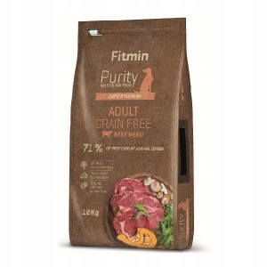 Fitmin Purity dog GF Adult Beef karma dla psa 12kg