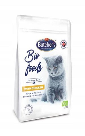 Butcher's Bio Sucha Karma Dla Kota Kurczak 800g