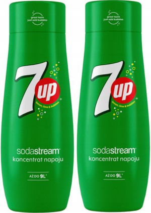 Syrop 7 UP saturator SodaStream 2x440 ML