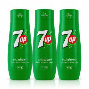 Koncentrat syrop soda stream 7 UP 3x440 ML