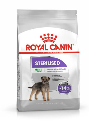 Karma Royal Canin Mini Sterilised 8kg + GRATIS