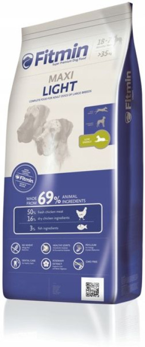 Karma dla psa Fitmin dog maxi light adult 15kg