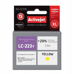 ACJ AB-223YN tusz Brother (zam. Brother LC223Y)