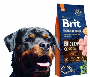 Brit Premium By Nature Sport 15kg kurczak