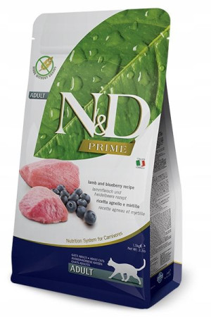 Farmina Prime Cat Lamb&blueberry Adult 5kg