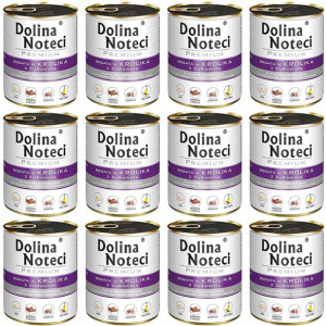 Dolina Noteci Premium dla Psa królik 12x400g