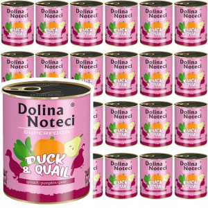 PAKIET DNP Super Food kaczka z przepiórką 24x800g