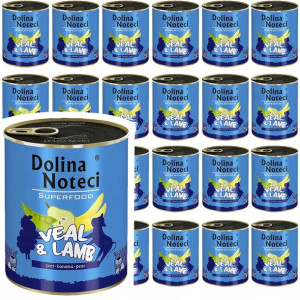 PAKIET DNP Super Food cielęcina jagnięcina 24x800g