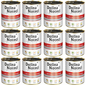 Dolina Noteci Premium Wołowina puszka 12x400g