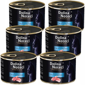 Pakiet Dnp Dla Kota Bogata W Jagnięcinę 6x185g
