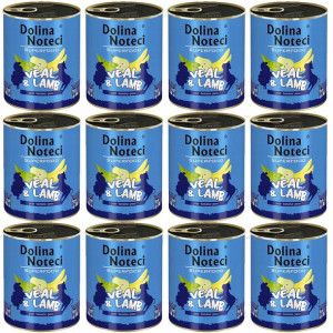 PAKIET DNP Super Food cielęcina jagnięcina 12x800g