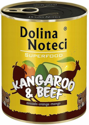 Dolina Noteci SuperFood dla psa kangur 800g