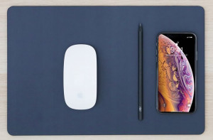 Hands3 Pro Podkładka pod mysz z ładowaniem niebies