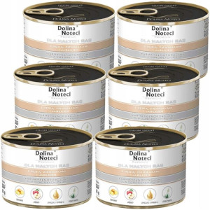 Dolina Noteci Premium małe rasy gęś 6x185g