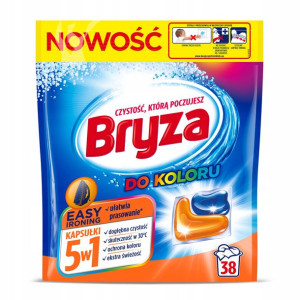 BRYZA Kapsułki do Prania Easy Ironing Kolor 38szt