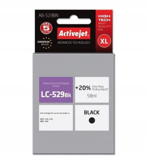 ACJ tusz Brother LC529Bk new AB-529BN (AB-529Bk)