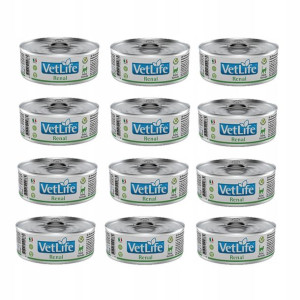 Farmina VET LIFE DIET CAT RENAL dla kota 12x85g